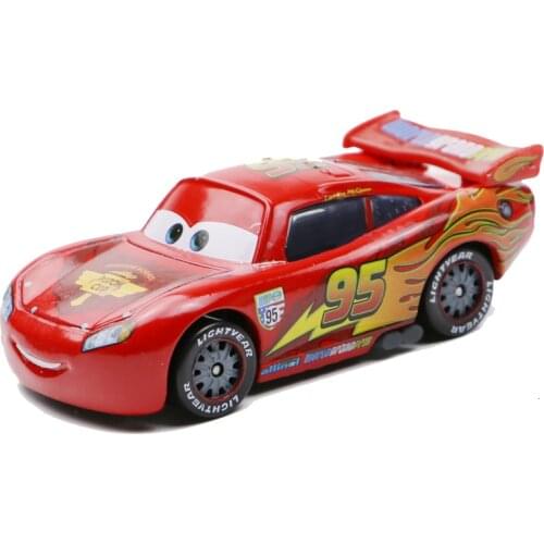 Cars Disney Pixar Cars 1 2 Toy Lightning McQueen Jackson Storm Alloy Metal Model Car 1:55 Metal Toys Vehicles Boy Children Gift