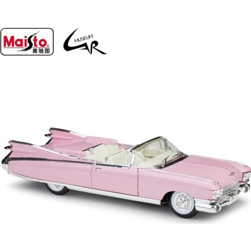 Maisto 1:18 1959 Cadillac Eldorado Biarritz Metal Alloy Diecast Car Model Cars Display Collectibles Gift