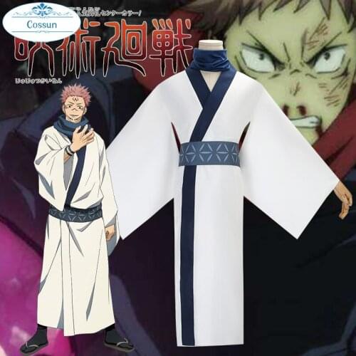 Men Sportsuit Kimono Jujutsu Kaisen YRyomen Sukuna Cosplay Costume Adult Woman Outfits Jacket Robe Halloween