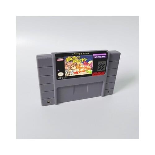 Pocky & Rocky or Pocky & Rocky 2 - Action Game Card US Version English Language