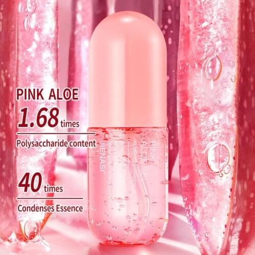 40g Natural Pink Aloe Vera Gel Skin Care Anti Wrinkle Pores Acne Cream Treatment Moisturizing Control Oil Scar Shrink Essen L3L8