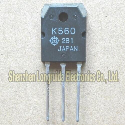 5PCS K560 2SK560 TO-3P MOSFET TRANSISTOR 15A 500V