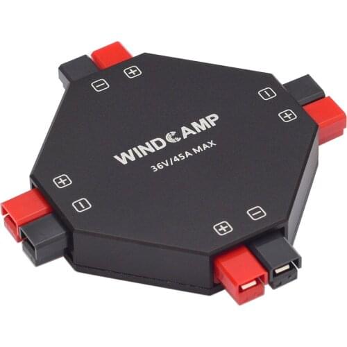 AP-4 four-way power distributor Anderson plug shortwave radio communication power supply