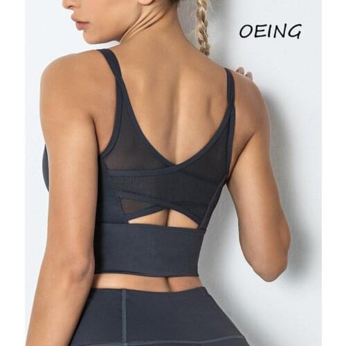 Quick Dry Fitness Plus Size Womens Bra Gym Clothes Running Bra