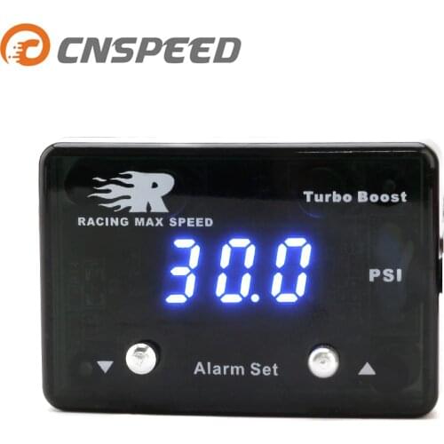 CNSPEED Boost Gauge AUTO IP-TBM-01 Booster Table -14~40 PSI Turbo Skyline WRX Car Evo MPS GTR STI XR6 FPV YC101293-BL