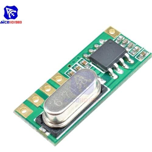 Diymore LR45B 433MHz ASK Superheterodyne Wireless Receiver Module Remote Control 433MHz Receiver Module for Arduino 4.5-5.5V