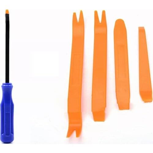 Car Trim Removal Tools Screwdriver Car Fastener Removal Tool Trim Dash Removal Rivet Clips Car Door Panel Installer Cover