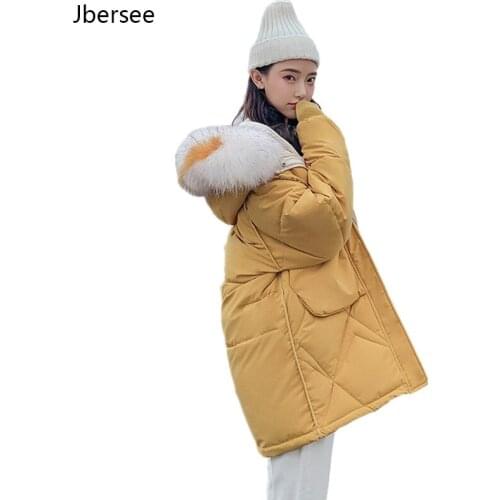 Jbersee Women's Jackets With Fur