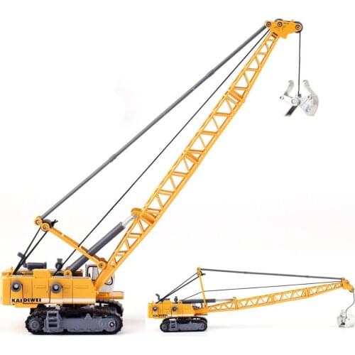 Best selling 1:87 tower crane alloy model,metal engineering model toy,simulation childrens gift collection,free shipping