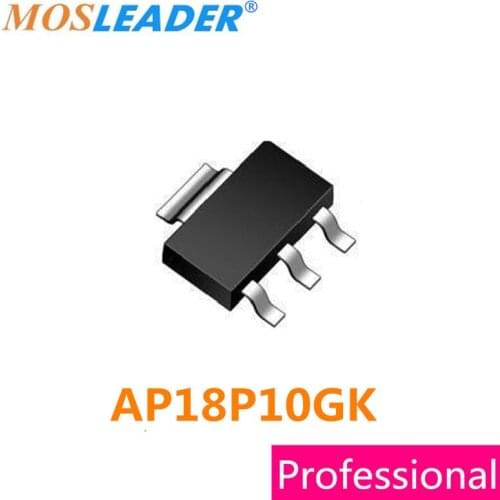 Mosleader AP18P10GK SOT223 100PCS P-Channel AP18P10GK-HF AP18P10G AP18P10 P-Channel 100V 3.1A High quality