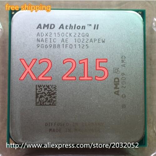 AMD Athlon II X2 215 x2 215 2.70GHz ADX215OCK22GQ Dual Core 938pin Desktop (working 100% Free Shipping)