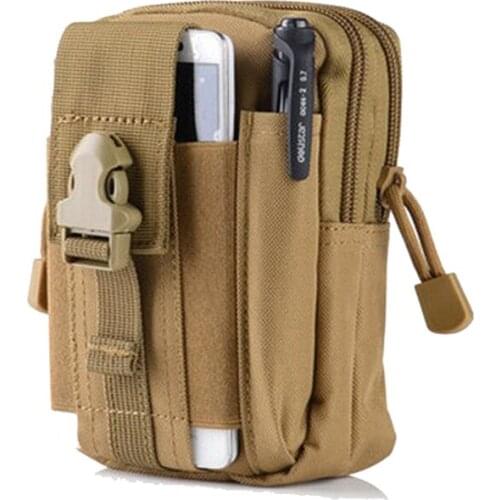 Nylon Mobile Phone Wallet Travel Tool Belt Bag 2021 Men Waist Pack Bum Bag Pouch Waterproof Military Belt Waist Packs Molle