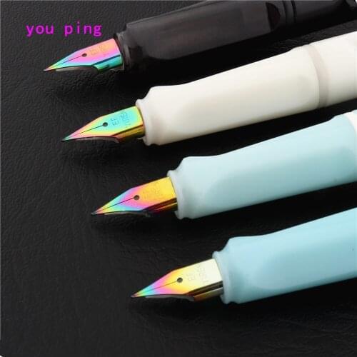 High quality 407 Colors Office Fountain Pen student School Stationery Supplies ink pen