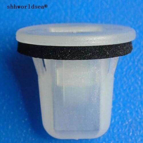 Shhworldsea 100pcs car plastic clip fasteners the combination lamp card pin for benz