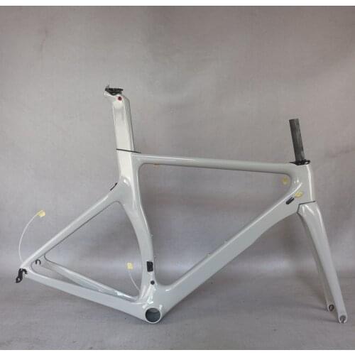 Light Modulus Toray Carbon Fiber T700 BB386 Custom Paint V Brake Aero Road Racing Bike Frame TT-X2