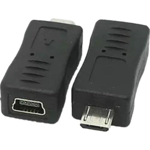 High Quality Micro USB B Male to Mini USB Female M/F Adapter Connector Converter
