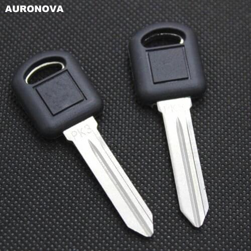 AURONOVA New Replace Original Key Shell for Buick Regal Spare Key Transponder Chips Key Case With Uncut Blade