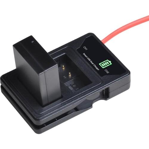 1440mAh DMW-BLC12 DMW-BLC12E BLC12 + LED Built-in USB Dual Charger for Panasonic Lumix DMC-G85,FZ200,FZ1000,G5,G6,G7,GH2,GX8