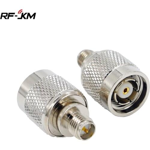 1Pcs Adapter RP TNC Male plug to RP SMA Female jack RF Coaxial Connector High Quanlity Straight