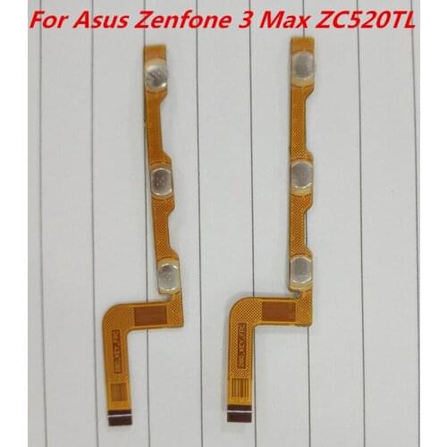 10PCS/Lot Power & Volume Buttons Flex Cable For Asus Zenfone 3 Max ZC520TL