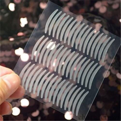 240 Pairs Double Eyelid Tape Invisible Double Eyelid Stickers Transparent Self Adhesive Double Eye Tape Ladies Eye Makeup Tools