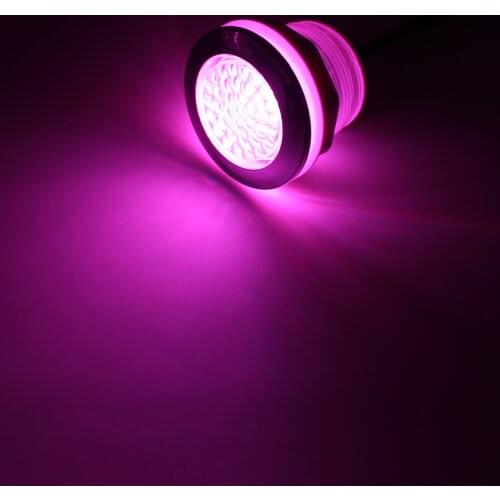 4PCS waterproof RGB underwater LED bathtub light LED hot tub lamp hole 53-55-62mm LED Spa jaccuzzi light 2 controller 2 adapter