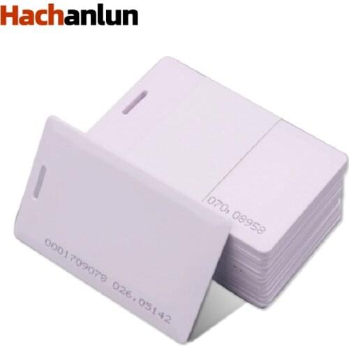 50/100pcs RFID 1.8mm Sticker Key Fob Token Ring Proximity Chip EM4100 Tk4100 125khz Access Control Card