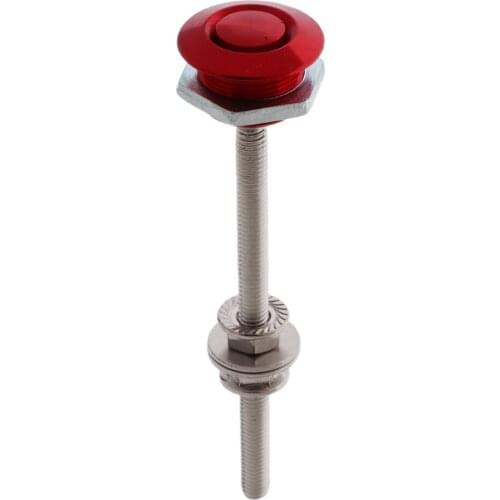 Quick Latch Low Profile Lockable Push Button Hood Pins 25mm Dia High Quality Aluminum alloy Safety Stability Durability
