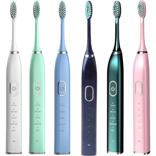 Electric Toothbrush Rechargeable 31000time/min Ultrasonic Washable Electronic Whitening Waterproof Teeth Brush