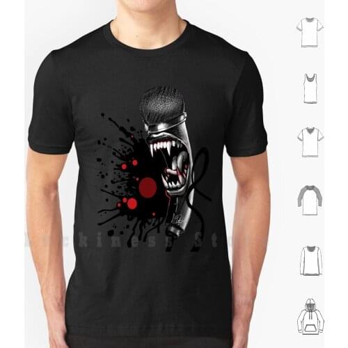 Lethal Mic Skills T Shirt DIY Cotton Big Size S-6xl Daetrix Mic Lethal Deadly Terror Vampire Blood Hip Hop Music Skills
