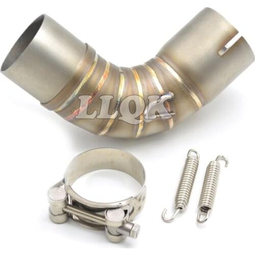 Motorcycle middle of the exhaust pipe muffler exhaust pipe Exhaust Muffler for SUKUKI GSXR1000 GSXR 1000 2007 2006