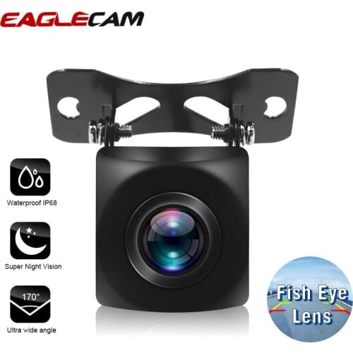 FHD 170 Degree Angle HD Auto Rear View Camera Car Back Reverse Camera Small Fish Eyes Night Vision HD Parking Assistance Came