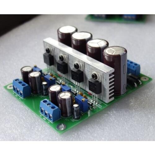 LM317/LM337 Positive and Negative Adjustable Multichannel Voltage Regulated Linear Power Supply Board, DAC Decoded Op Amp