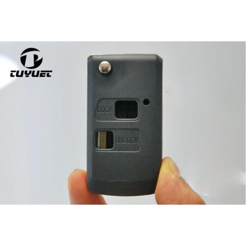 Modified Folding Flip Key Shell 2 Buttons For Toyota Fob Case remote control key cover