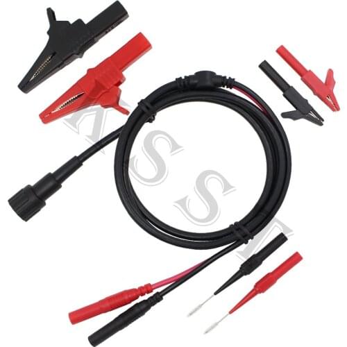 B001 7pcs/set BNC Electronic Specialties Test Lead kit Automotive Test Probe Kit Universal Multimeter probe leads kit