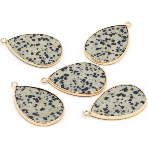 Natural Stone Semi-precious Stones Heart-shaped Glittering Stone Beads DIY Necklace Bracelet Accessories-size 40x40mm Amethyst