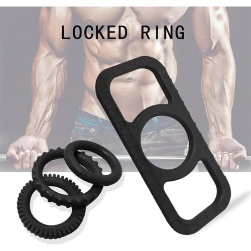4 Pcs/Set Silicone Penis Rings Reusable Cock Ring Delay Ejaculation Durable Rubber Rings Penis Erection Erotic Sex Toys for Men