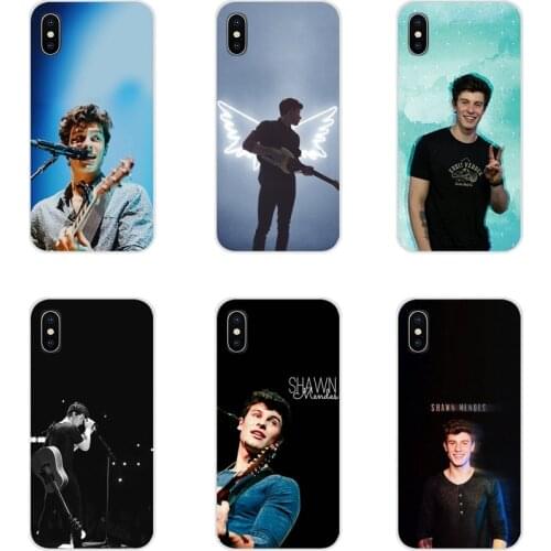 For Apple iPhone X XR XS 11Pro MAX 4S 5S 5C SE 6S 7 8 Plus ipod touch 5 6 Singer Shawn Mendes Magcon Transparent Soft Case Cover