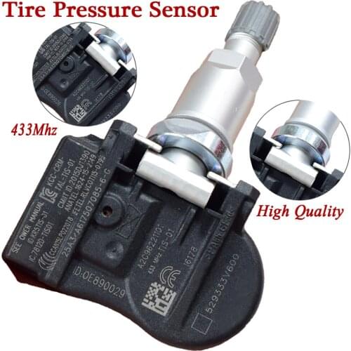 1Pcs For Hyundai Grandeur i40 Azera Car Tire Pressure Monitoring System TPMS 433Mhz Sensor 52933-3V600 529333V600 Tyre Pressure