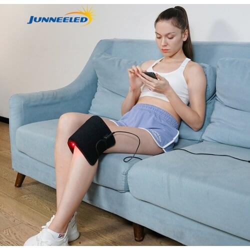 Physiotherapy Instrument Red Infrared Light Therapy Armband for Pain Relief, Flexible Wearable Wrap Leg and Arm Calf Cushion