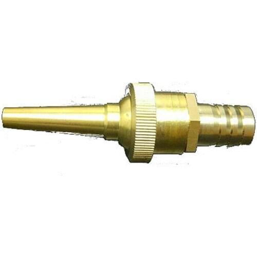Brass Universal Fountain Nozzles Water Spray Nozzle Garden Jet Nozzles Adjustable Angle Barb Hose for 16/19/25mm Hose Tube Pipe