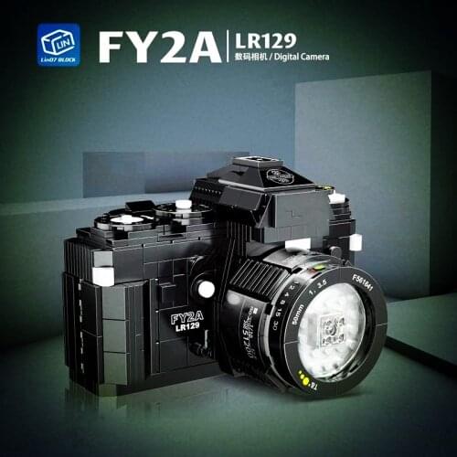 IN STOCK 00844 Creative Series FY2A LR129 Digital Camera Building Blocks Model Kit Educational Bricks Kids DIY Christmas Gifts