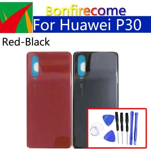 Battery Back Cover For Huawei P30 Back Battery Door Rear Housing Cover Case For Huawei P30 ELE-L09 ELE-L29 Chassis Shell