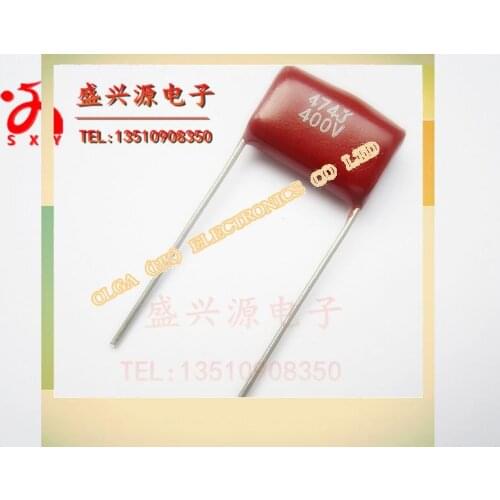 15mm 400v474j 0.47UF CBB22 capacit feet away from the new quality goods Accuracy: 20