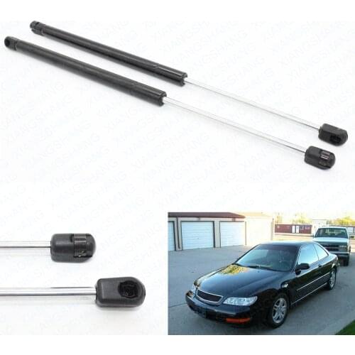 2pcs Front Hood Auto Gas Spring Prop Lift Support For Honda Accord Coupe 1995 1996 1997 18.35 inch