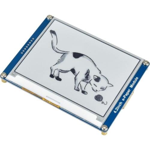 4.2 inch 3.3V/5V SPI Epaper Eink E-paper E-Ink Display Screen Module for RPI Raspberry Pi Zero W WH 3B Plus 4 4B Arduino STM32