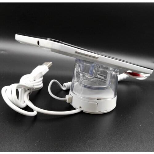 Free Shipping 10pcs Retail store charging with remote control Cell phone shop display Security Alarm hub Display Stand