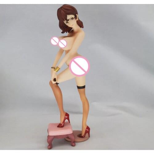 22CM Genuine Transform Glitter & Glamours Mine Fujiko Naked PVC Resin Anime Figure Collectable Figurine