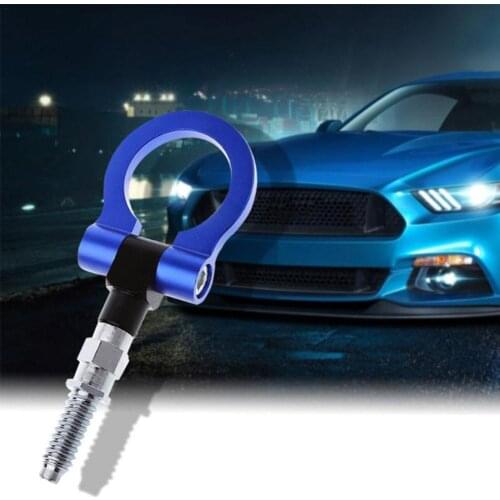 Racing tow ring, modified front bumper tow hook, suitable for European car tow bar