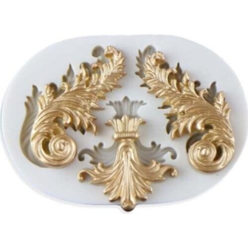 Hot Sale European Flower Lace Cake Mould DIY Accessories Silicone Mold Dessert Fondant Sugarcraft Cookies Chocolate Cake Tool